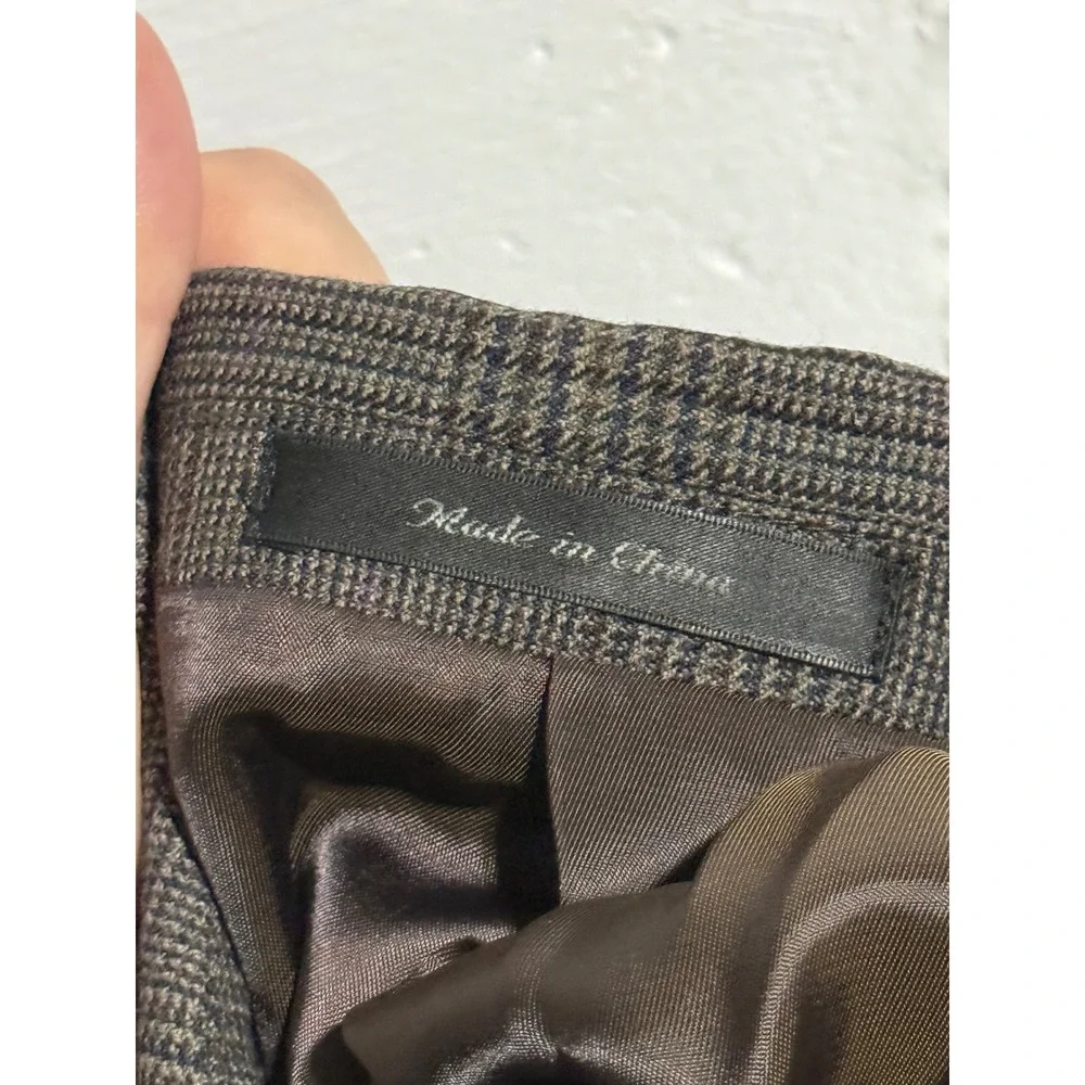 Lauren Ralph Lauren Mens NWOT 40R Gray Glen Plaid 100% Wool Sport Coat Blazer